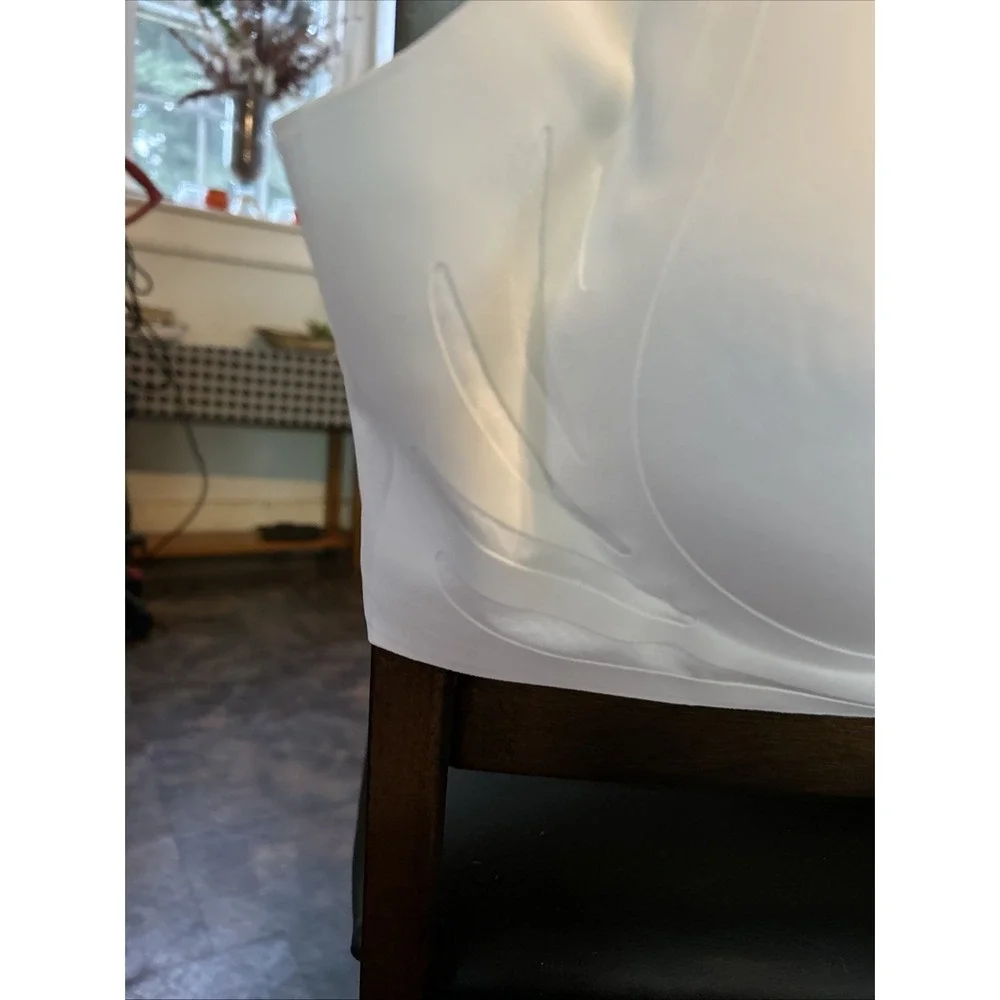 Lush Fitting Lifting Womens 44D Comfort Bra Wireless Padded White 6XL - Picture 2 of 7